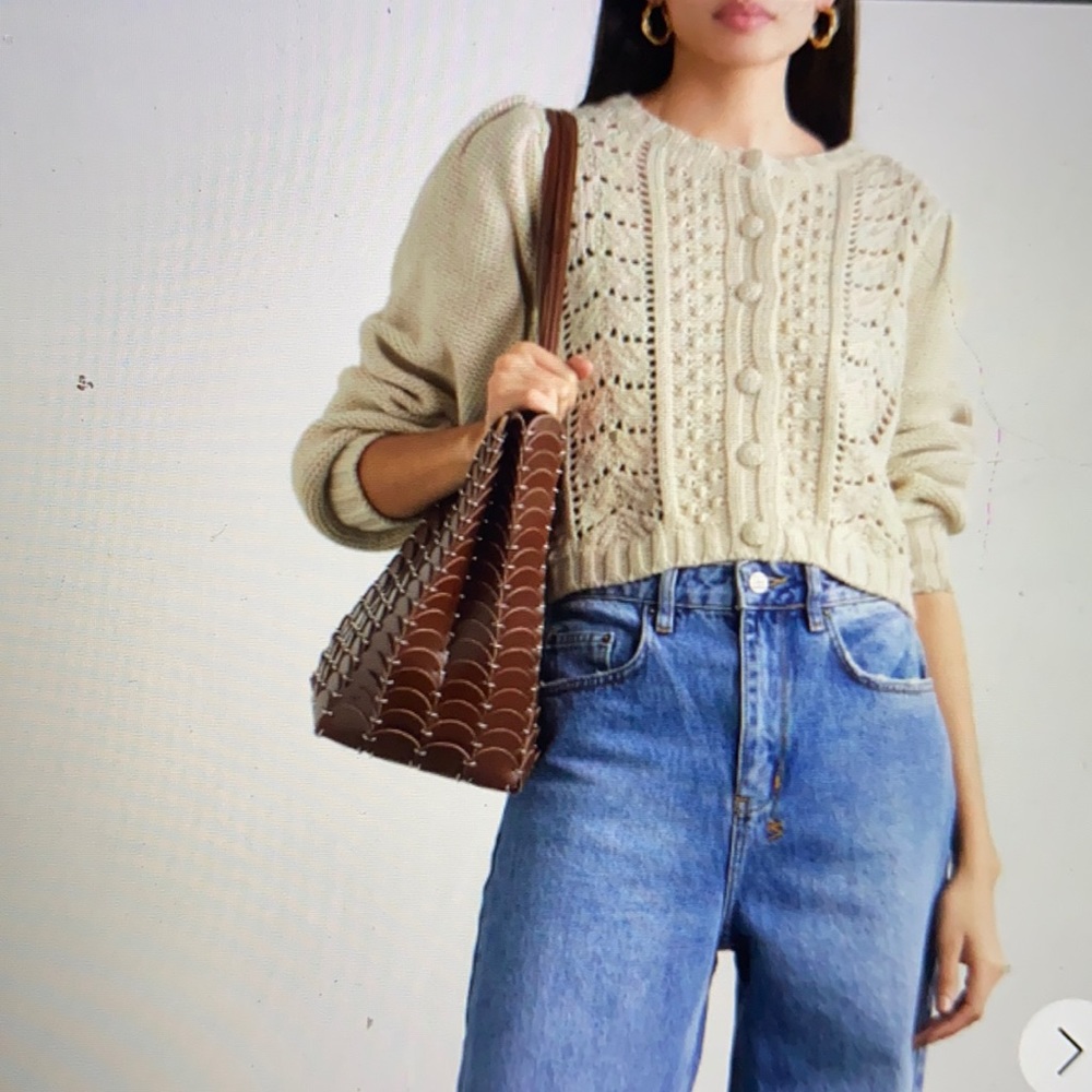 NWT Frankel Cardigan in Sand Castle
